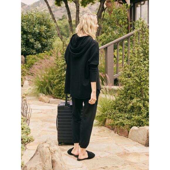 Frank & Eileen VENICE TRAVEL SET Kane Hoodie Eamon Jogger Black M NWT $466 - Picture 4 of 9